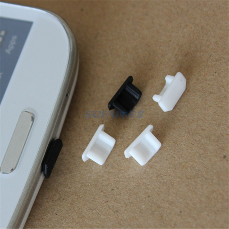 마이크로 USB 및 미니 USB 먼지 플러그 용 고무 플러그